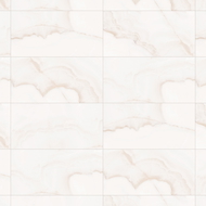 Mexen Onyx Grès blanc émaillé rect. G1, carreaux de sol et mur 120 x 60 cm, brillant - TL106-120-060-01