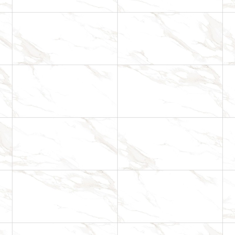 Mexen Luton Bianco grès émaillé rectifié. G1, carreau sol-mur 120 x 60 cm, brillant - TL113-120-060-00