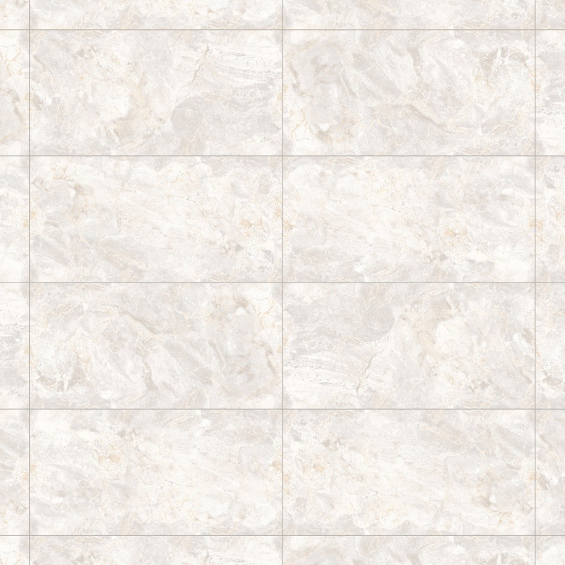 Mexen Orienta Carreau de sol et mural Bianco en grès émaillé rectifié G1, 120 x 60 cm, brillant - TL115-120-060-00