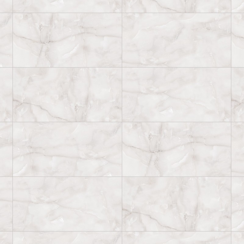 Mexen Robins Bianco grès émaillé rectifié. G1, carreau de sol et mur 120 x 60 cm, brillant - TL119-120-060-02