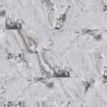 Mexen Limos Grey grès émaillé rectifié G1, carreau sol-mur 120 x 60 cm, brillant - TL127-120-060-01