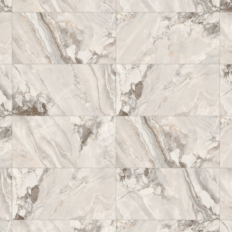 Mexen Limos Naturel grès émaillé rectifié G1, carreau sol-mur 120 x 60 cm, brillant - TL127-120-060-02