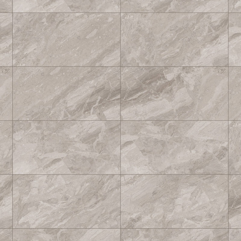 Mexen Reno Gris grès émaillé rectifié G1, carreau mural et de sol 120 x 60 cm, brillant - TL133-120-060-02