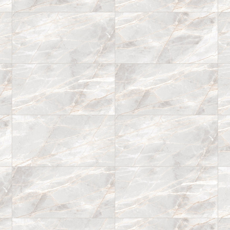 Mexen Cressida Blanc grès émaillé rectifié G1, carreau de sol et mur 120 x 60 cm, brillant - TL135-120-060-01