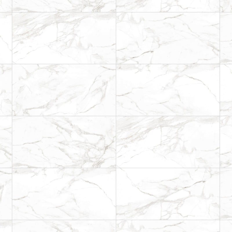 Mexen Faro Gris grès émaillé rectifié G1, carreau sol-mur 120 x 60 cm, brillant - TL138-120-060-00