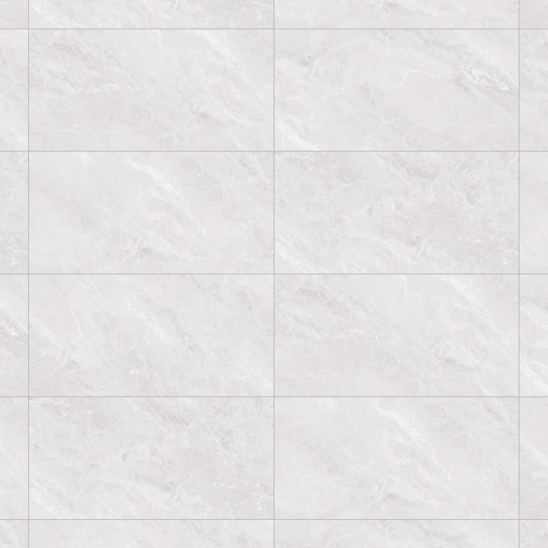 Mexen Tradi Bianco grès émaillé rectifié G1, carreau pour sol et mur 120 x 60 cm, brillant - TL152-120-060-02