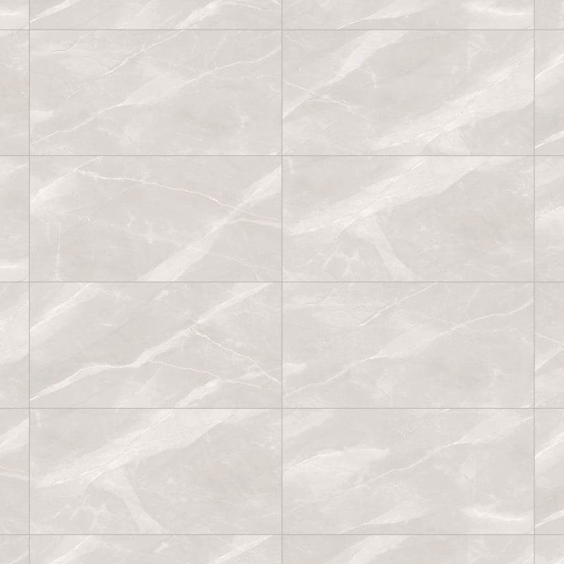 Mexen Atlas Bianco grès émaillé rectifié G1, carreau sol-mur 120 x 60 cm, brillant - TL162-120-060-00