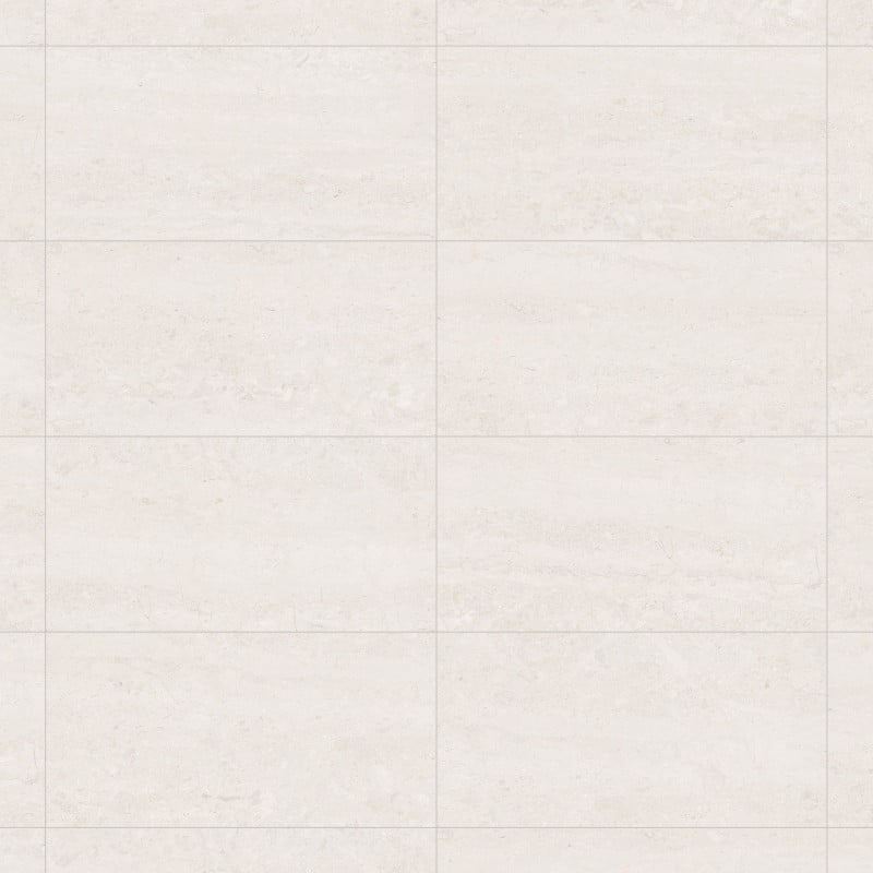 Mexen Dayno Bianco grès émaillé rectifié G1, carreau sol-mur 120 x 60 cm, brillant - TL166-120-060-00