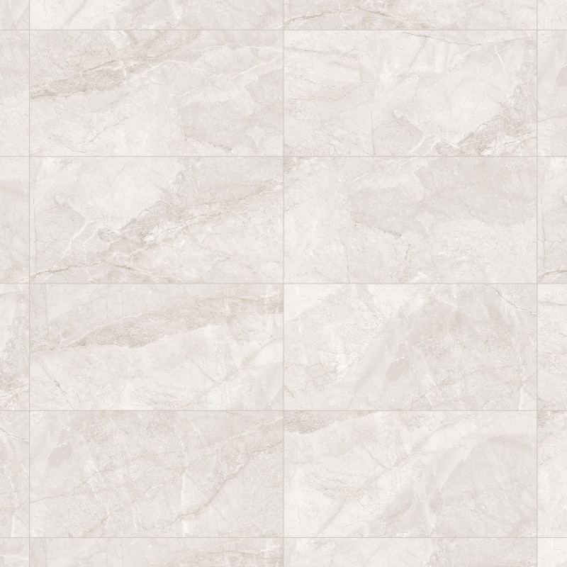 Mexen Margaret Bianco grès émaillé rectifié G1, carreau sol-mur 120 x 60 cm, brillant - TL167-120-060-00