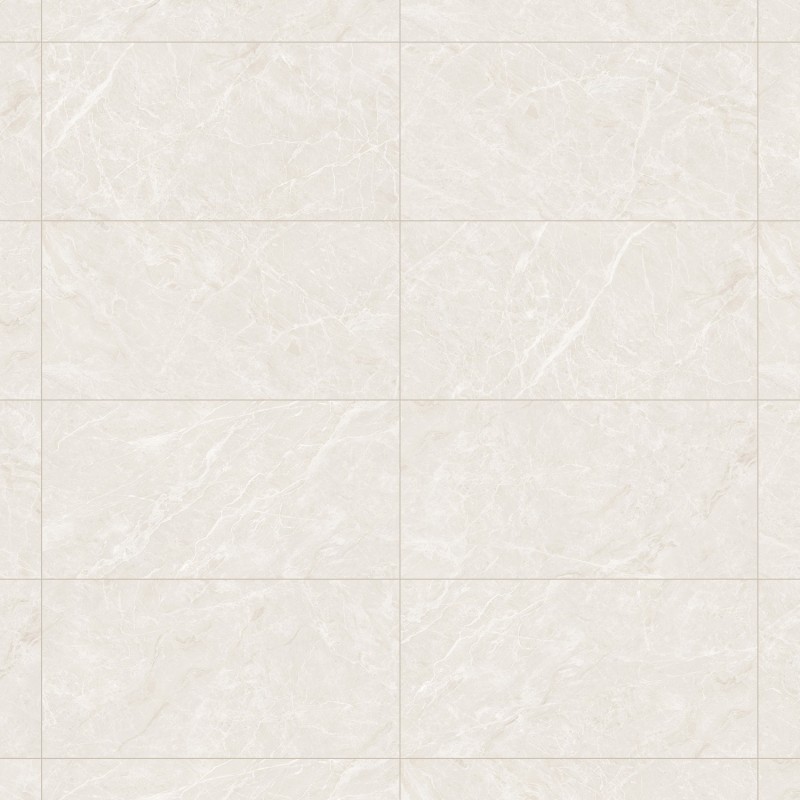 Mexen Versace Bianco grès émaillé rectifié G1, carreau de sol et mur 120 x 60 cm, brillant - TL168-120-060-01