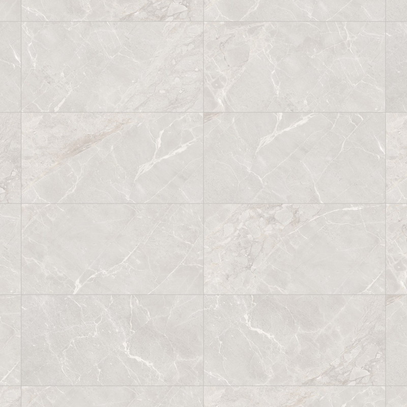 Mexen Valencia Bianco grès émaillé rectifié G1, carreau sol-mur 120 x 60 cm, brillant - TL169-120-060-02