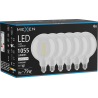 Mexen Vintis 6x Ampoule LED filament E27, G125, 8W, Neutre - 4000K, 1055 lm, clair - L158-E27-0840-00x06