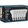 Mexen Nova 6x Ampoule LED E27, R63, 12W, Froid - 6500K, 1260 lm - L104-E27-1265-01x06