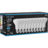 Mexen Nova 10x Ampoule LED E27, R63, 12W, Froid - 6500K, 1260 lm - L104-E27-1265-01x10