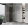 Mexen Mist-F cabine de douche pliante gauche 110 x 85 cm, transparent, or brossé - 8A6T-110-085-55-00-L