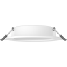Mexen LDRR Panneau plafonnier encastré downlight LED fi 12 cm, 6W, Neutre - 4000K, 600 lm, blanc - L210-012-0640-20