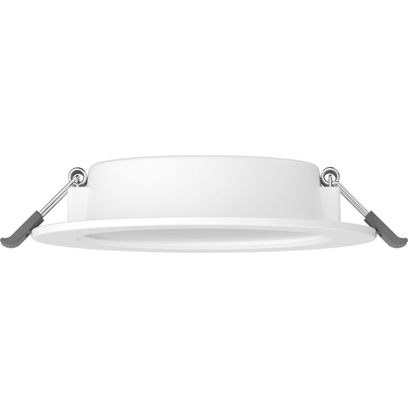 Mexen LDRR panneau de plafond LED encastré downlight, Ø 12 cm, 6W, Froid - 6500K, 600 lm, blanc - L210-012-0665-20