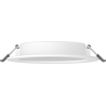 Mexen LDRR plafond encastré LED Downlight fi 14 cm, 9W, Neutre - 4000K, 990 lm, blanc - L210-014-0940-20