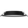 Mexen LDRR panneau de plafond encastré LED downlight fi 14 cm, 9W, Neutre - 4000K, 720 lm, noir - L210-014-0940-70