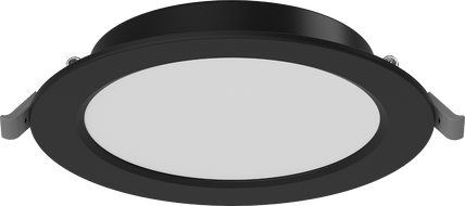 Mexen LDRR panneau de plafond encastré LED downlight fi 14 cm, 9W, Neutre - 4000K, 720 lm, noir - L210-014-0940-70