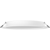 Mexen LDRR panneau de plafond encastré downlight LED fi 22 cm, 18W, Neutre - 4000K, 1980 lm, blanc - L210-022-1840-20