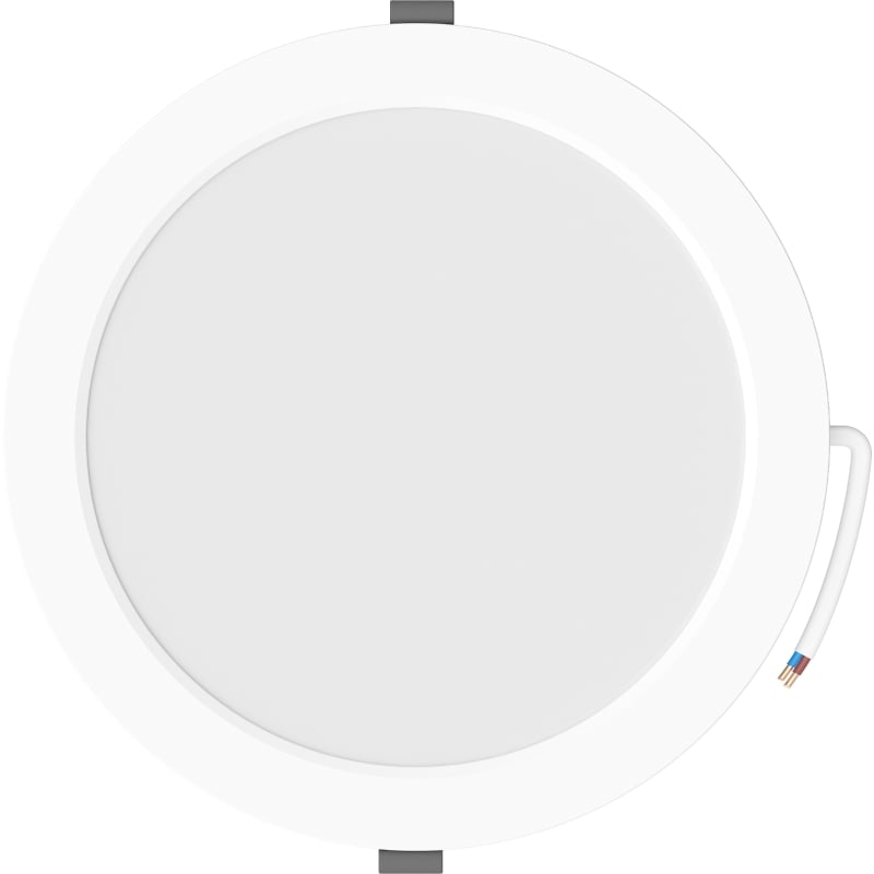 Mexen LDRR panneau de plafond encastré downlight LED fi 22 cm, 18W, Neutre - 4000K, 1980 lm, blanc - L210-022-1840-20