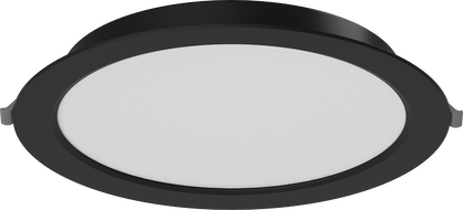 Mexen LDRR plafonnier encastré downlight LED diamètre 22 cm, 18W, Neutre - 4000K, 1440 lm, noir - L210-022-1840-70