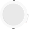 Mexen LDRR panneau de plafond encastré downlight LED diamètre 22 cm, 18W, Froid - 6500K, 1980 lm, blanc - L210-022-1865-20