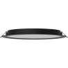 Mexen LDRR panneau plafond downlight LED encastré fi 30 cm, 24W, Neutre - 4000K, 1920 lm, noir - L210-030-2440-70