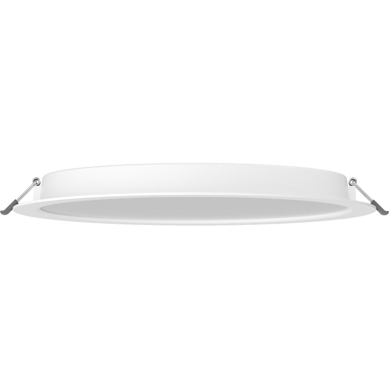 Mexen LDRR panneau de plafond downlight LED encastré fi 30 cm, 24W, Froid - 6500K, 2640 lm, blanc - L210-030-2465-20