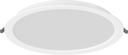 Mexen LDRR panneau de plafond downlight LED encastré fi 30 cm, 24W, Froid - 6500K, 2640 lm, blanc - L210-030-2465-20