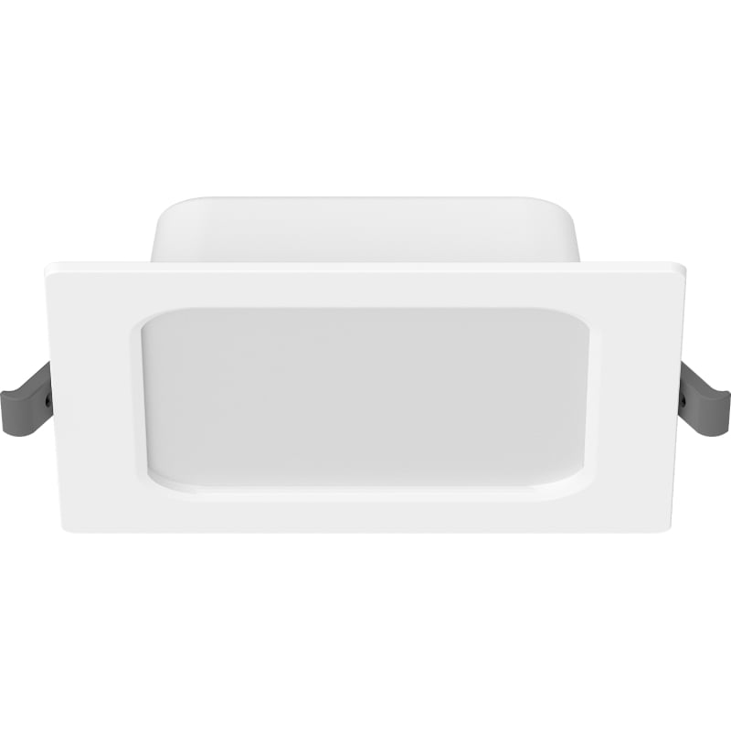 Mexen LDRR panneau de plafond encastré downlight LED 12 x 12 cm, 6W, Neutre - 4000K, 600 lm, blanc - L211-012-0640-20