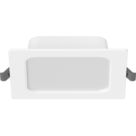 Mexen LDRR panneau de plafond encastré downlight LED 12 x 12 cm, 6W, Neutre - 4000K, 600 lm, blanc - L211-012-0640-20
