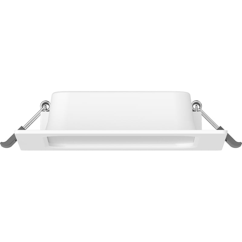 Mexen LDRR panneau de plafond encastré downlight LED 12 x 12 cm, 6W, Froid - 6500K, 600 lm, blanc - L211-012-0665-20
