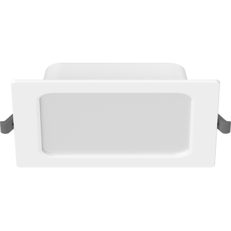 Mexen LDRR panneau de plafond LED encastré downlight 14 x 14 cm, 9W, Neutre - 4000K, 990 lm, blanc - L211-014-0940-20