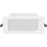 Mexen LDRR panneau de plafond LED encastré downlight 14 x 14 cm, 9W, Neutre - 4000K, 990 lm, blanc - L211-014-0940-20