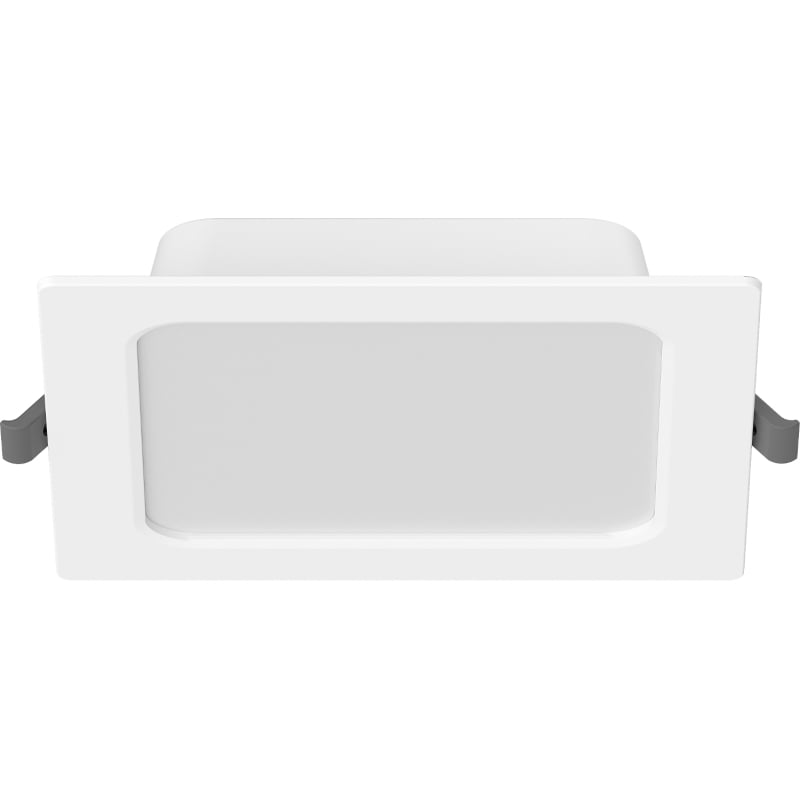 Mexen LDRR panneau de plafond encastré LED downlight 14 x 14 cm, 9W, Froid - 6500K, 990 lm, blanc - L211-014-0965-20