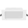 Mexen LDRR panneau de plafond encastré LED downlight 14 x 14 cm, 9W, Froid - 6500K, 990 lm, blanc - L211-014-0965-20