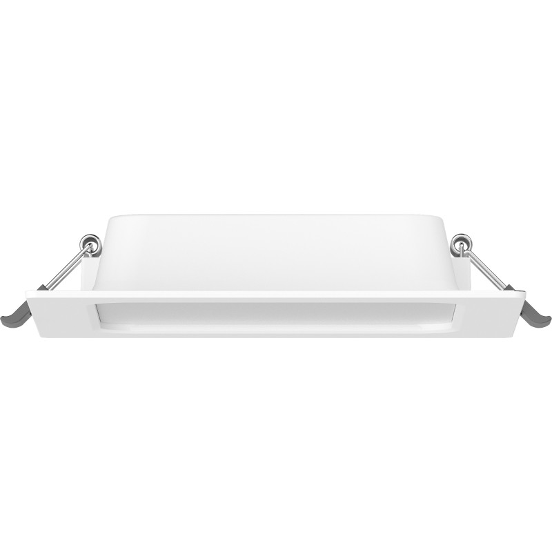 Mexen LDRR panneau de plafond encastré LED downlight 14 x 14 cm, 9W, Froid - 6500K, 990 lm, blanc - L211-014-0965-20