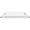 Mexen LDRR panneau de plafond encastré LED downlight 14 x 14 cm, 9W, Froid - 6500K, 990 lm, blanc - L211-014-0965-20