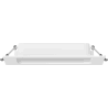 Mexen LDRR panneau de plafond encastré LED downlight 17 x 17 cm, 12W, Neutre - 4000K, 1320 lm, blanc - L211-017-1240-20