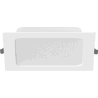 Mexen LDRR panneau de plafond encastré LED downlight 17 x 17 cm, 12W, Neutre - 4000K, 1320 lm, blanc - L211-017-1240-20