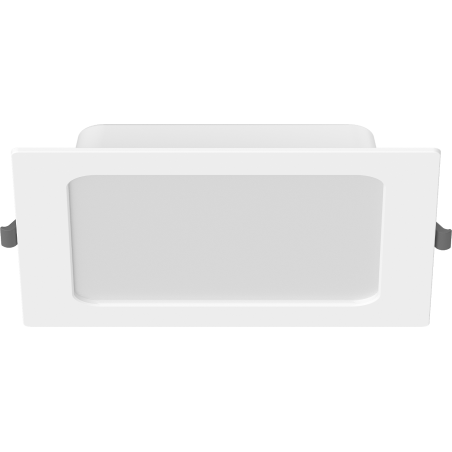 Mexen LDRR panneau de plafond encastré LED downlight 17 x 17 cm, 12W, Froid - 6500K, 1320 lm, blanc - L211-017-1265-20