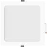 Mexen LDRR panneau LED encastré plafond downlight 22 x 22 cm, 18W, Neutre - 4000K, 1980 lm, blanc - L211-022-1840-20