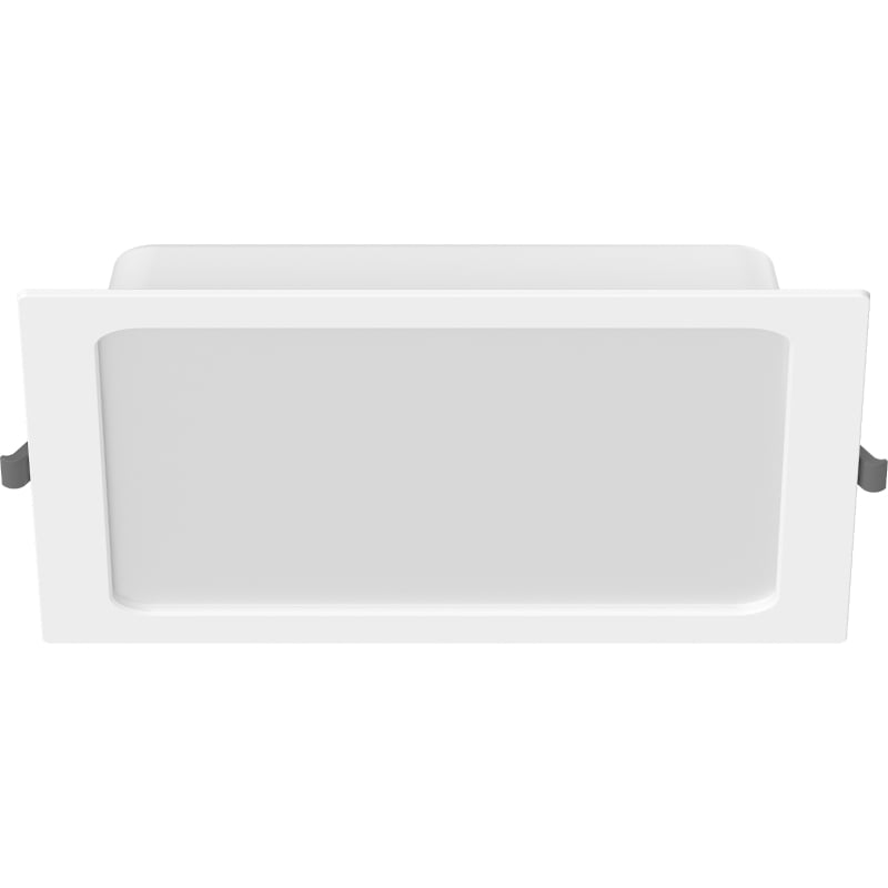 Mexen LDRR panneau de plafond encastrable LED downlight 22 x 22 cm, 18W, froid - 6500K, 1980 lm, blanc - L211-022-1865-20