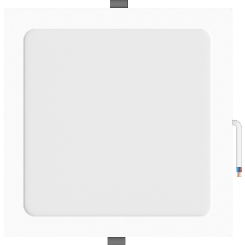 Mexen LDRR panneau de plafond encastrable LED downlight 22 x 22 cm, 18W, froid - 6500K, 1980 lm, blanc - L211-022-1865-20