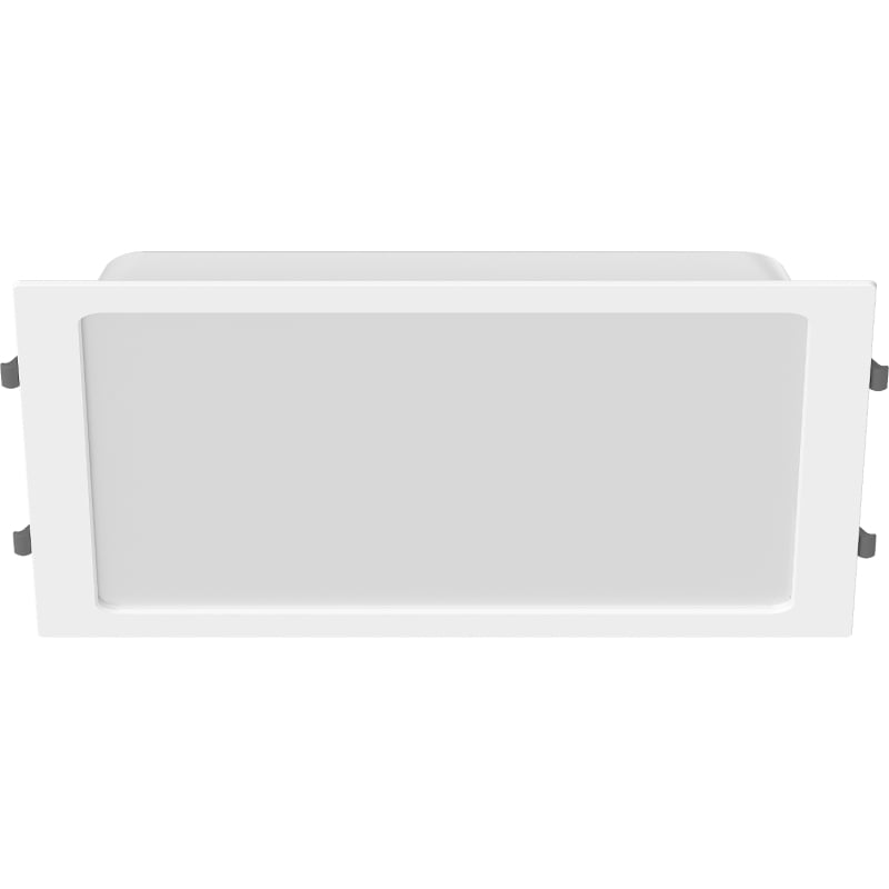 Mexen LDRR panneau plafonnier encastré à LED downlight 30 x 30 cm, 24W, Neutre - 4000K, 2640 lm, blanc - L211-030-2440-20