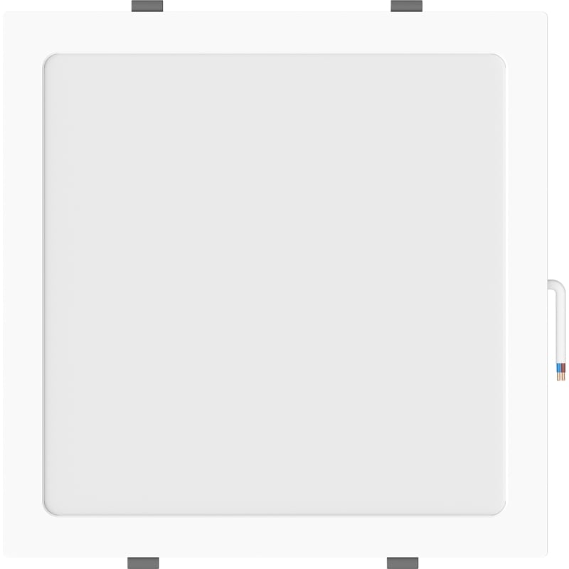 Mexen LDRR panneau de plafond downlight LED encastré 30 x 30 cm, 24W, Froid - 6500K, 2640 lm, blanc - L211-030-2465-20