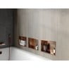 Mexen X-Wall-R niche murale avec rebord 30 x 20 cm, cuivre brossé - 19C0302010
