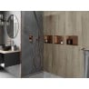 Mexen X-Wall-R niche murale avec rebord 30 x 20 cm, cuivre brossé - 19C0302010